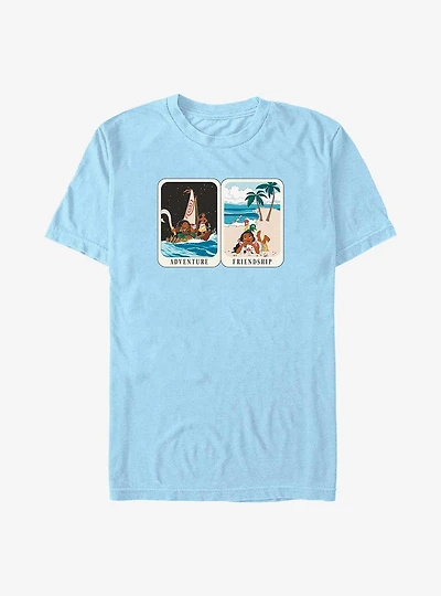 Disney Moana Adventure & Friendship Tarot Card T-Shirt