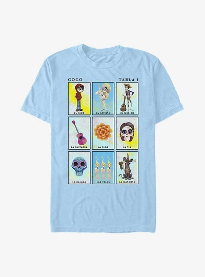 Disney Pixar Coco Character Cards T-Shirt