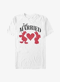 Disney Mickey Mouse Just Married T-Shirt