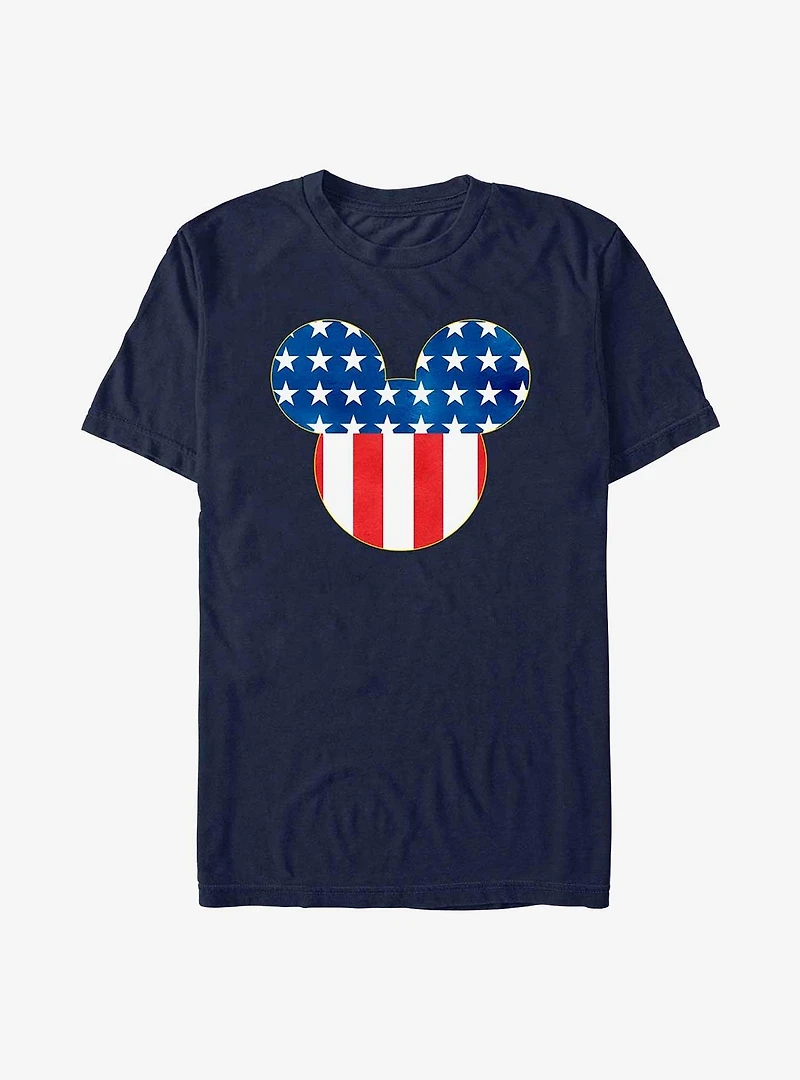 Disney Mickey Mouse Patriotic Ears T-Shirt
