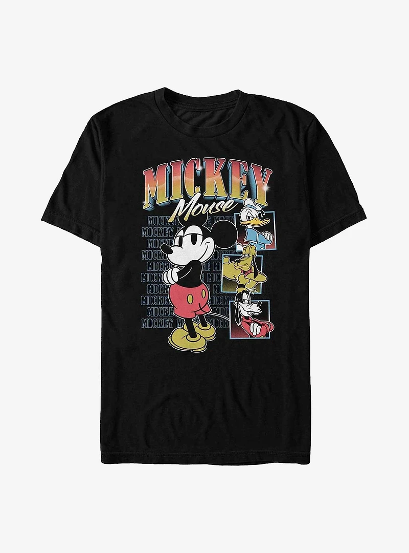 Disney Mickey Mouse, Donald, Pluto & Goofy Tough Guys T-Shirt