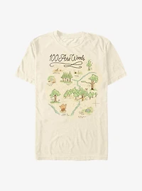 Disney Winnie The Pooh 100 Acre Map T-Shirt