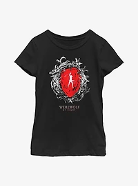 Marvel Studios' Special Presentation: Werewolf By Night Elsa Bloodstone Heart Youth Girls T-Shirt