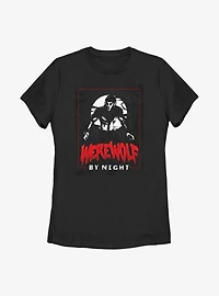 Marvel Studios' Special Presentation: Werewolf By Night Poster Womens T-Shirt