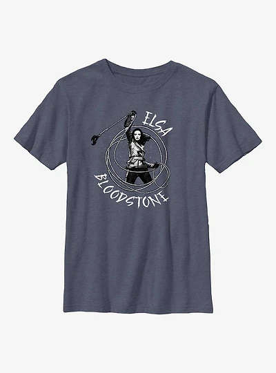 Marvel Studios' Special Presentation: Werewolf By Night Elsa Bloodstone Lasso Youth T-Shirt