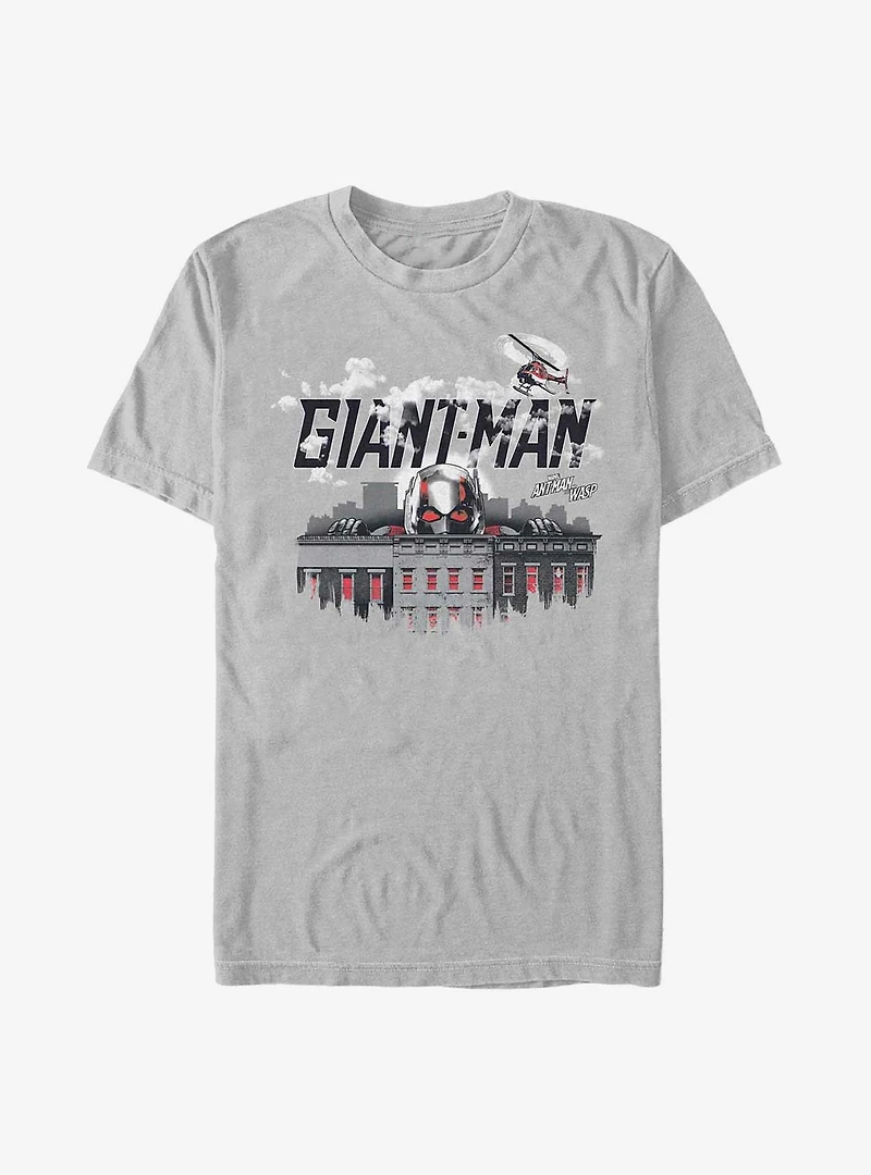 Marvel Ant-Man and the Wasp Giant-Man vs Helicopter T-Shirt