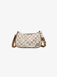 Doughnut Priestess Kaleido Mushroom Checkered Mini Convertible Bag