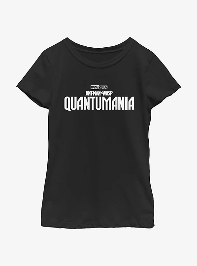 Marvel Ant-Man and the Wasp: Quantumania Logo Youth Girls T-Shirt