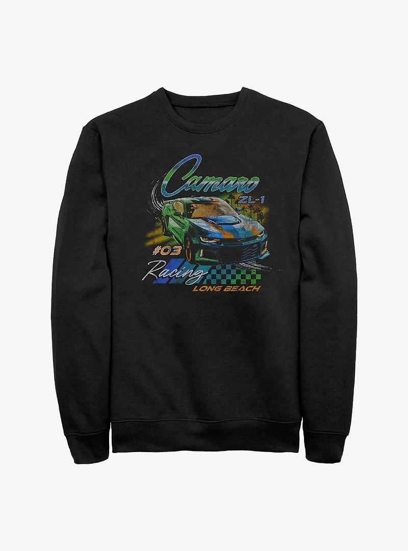 General Motors Camaro Racer Long Beach Sweatshirt