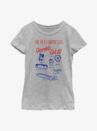 General Motors Chevrolet Fully Equipped Youth Girls T-Shirt