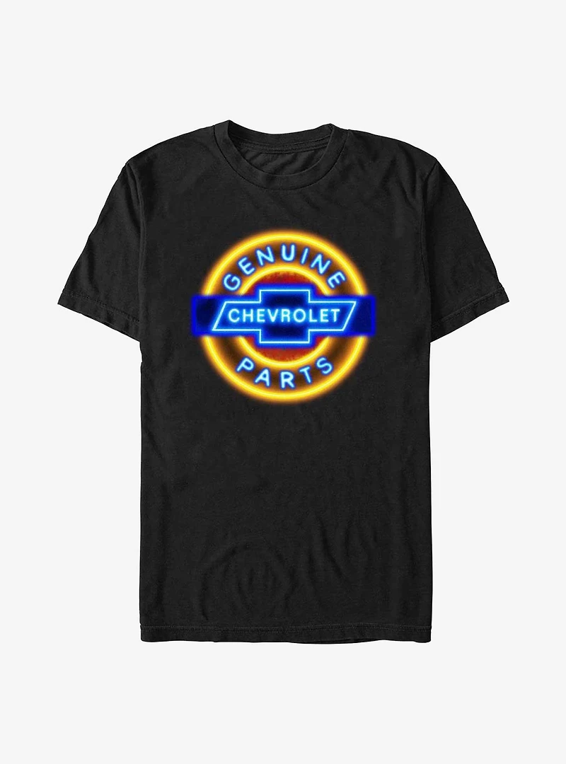 General Motors Chevrolet Neon Sign T-Shirt