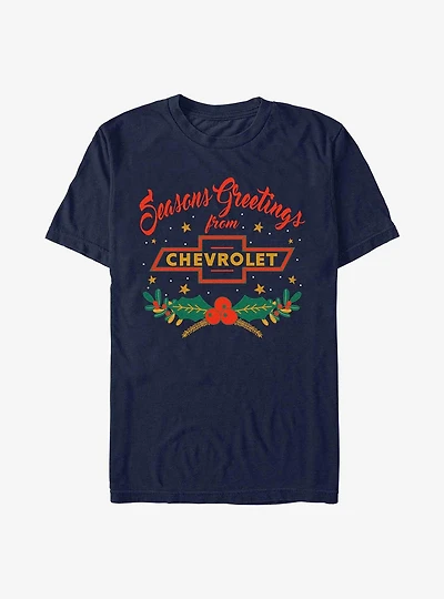 General Motors Chevrolet Seasons Greetings T-Shirt