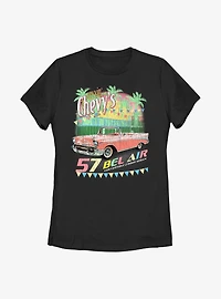 General Motors Revvin' Chevy's Bel Air Womens T-Shirt