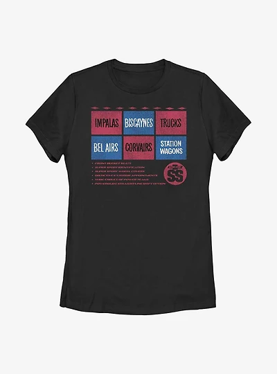 General Motors Chevrolet On Display Womens T-Shirt