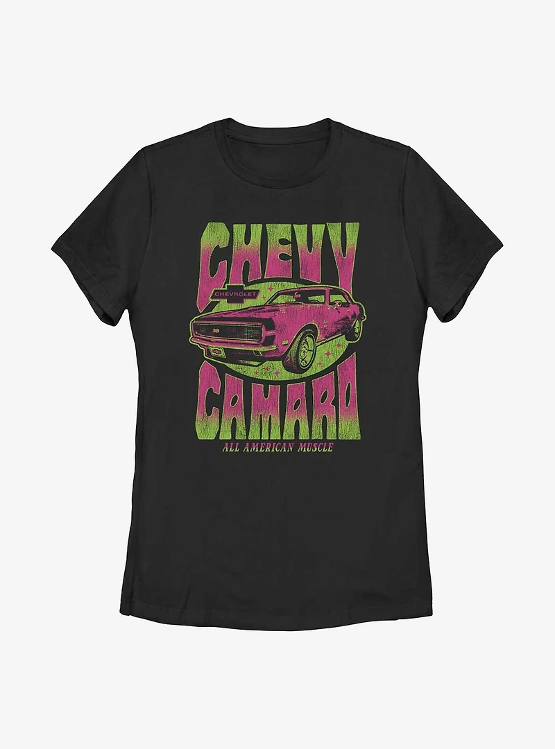 General Motors Chevy Camaro Super Sport Womens T-Shirt