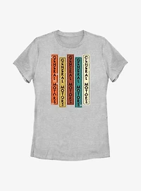 General Motors Vertical Stack Logo Womens T-Shirt