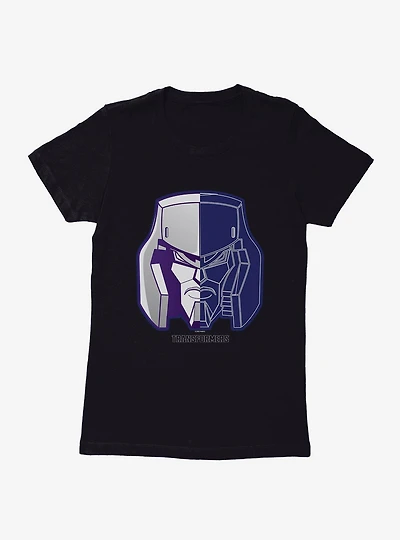 Transformers Megatron Head Icon Womens T-Shirt