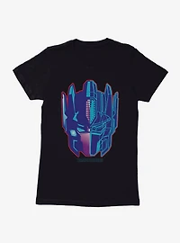 Transformers Optimus Prime Head Icon Womens T-Shirt