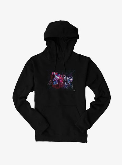 Transformers Optimus Prime Vs Megatron Grid Hoodie