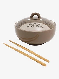 Studio Ghibli My Neighbor Totoro Ramen Bowl with Lid and Chopsticks - BoxLunch Exclusive