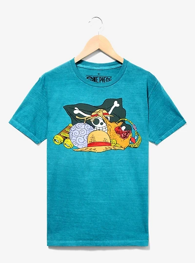 One Piece Straw Hat Crew Icons T-Shirt - BoxLunch Exclusive