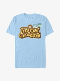Nintendo Animal Crossing New Horizons Logo Color T-Shirt