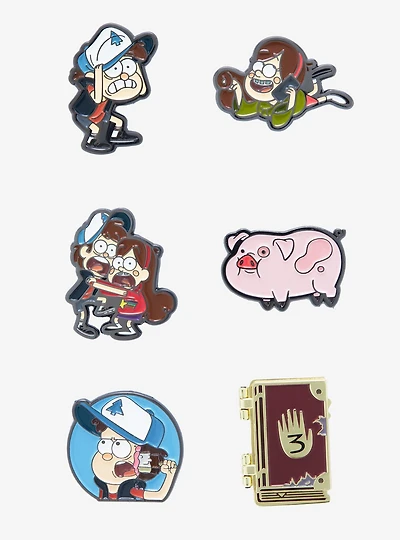 Loungefly Disney Gravity Falls Characters Blind Box Enamel Pin - BoxLunch Exclusive