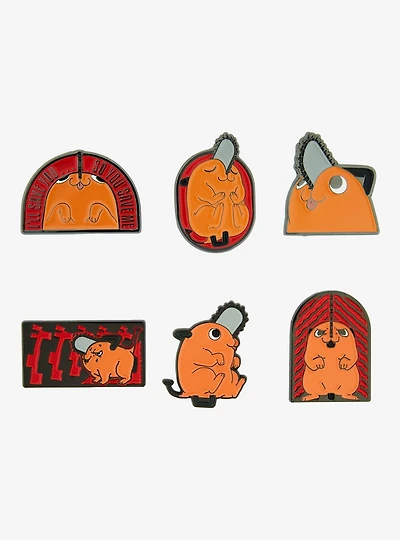 Chainsaw Man Pochita Blind Box Enamel Pin
