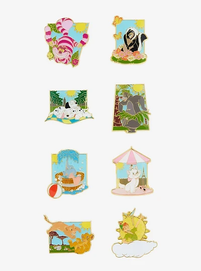 Loungefly Disney Classic Scenery Blind Box Enamel Pin - BoxLunch Exclusive
