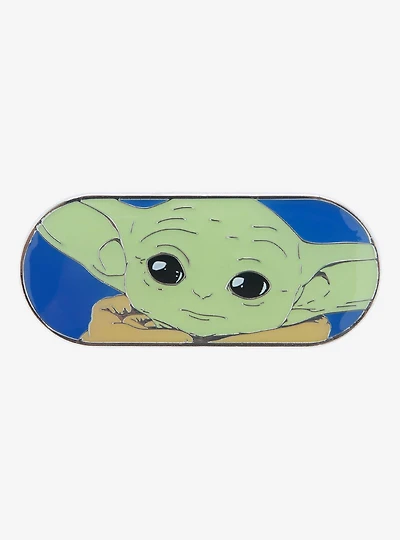 Loungefly Star Wars The Mandalorian Grogu Oval Enamel Pin - BoxLunch Exclusive