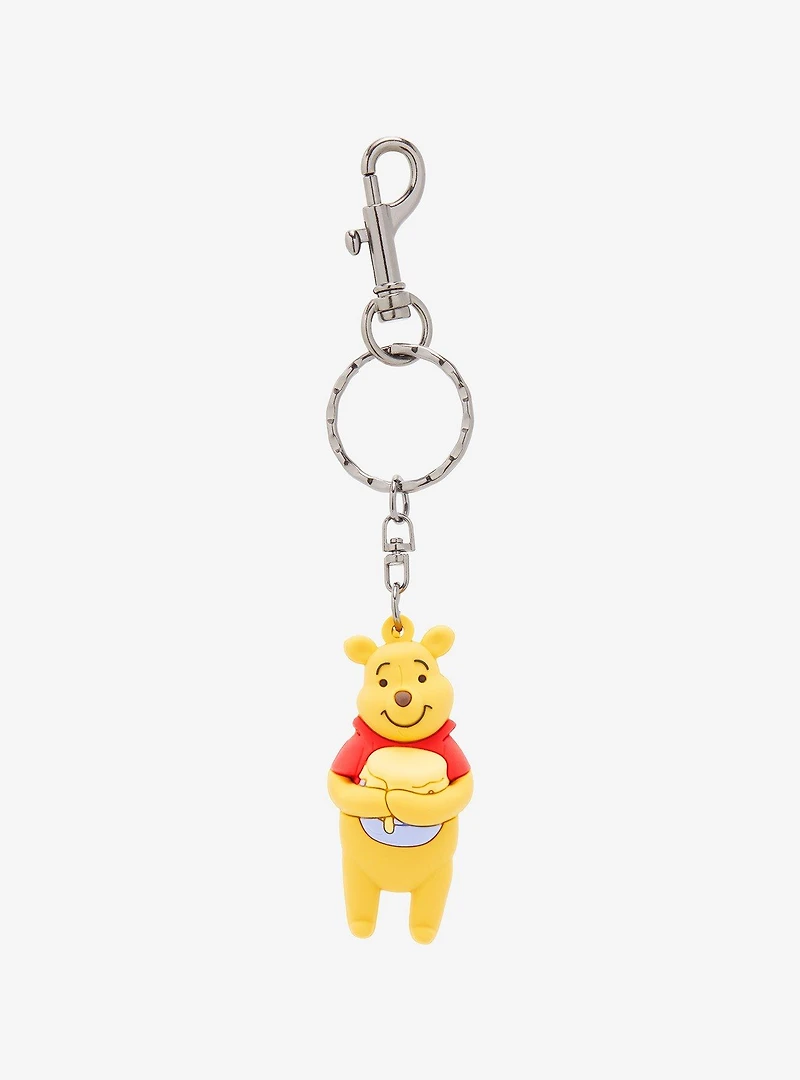 Loungefly Disney Winnie the Pooh Hunny Pot Pooh Bear Keychain - BoxLunch Exclusive