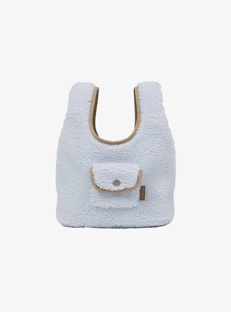 Doughnut Punnet Fluffy Blue Lotus x Hazelnut Tote Bag