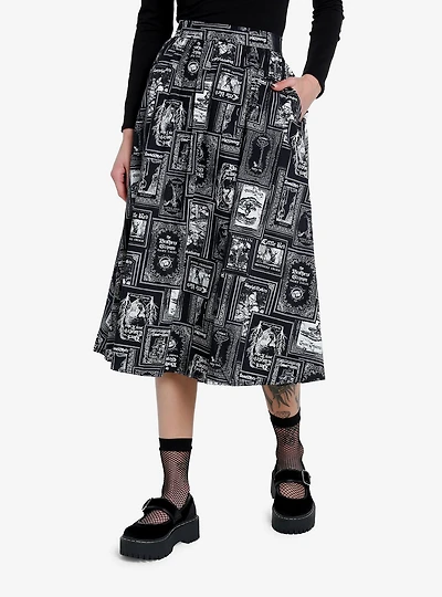 Thorn & Fable Dark Fairy Tale Books Retro Skirt