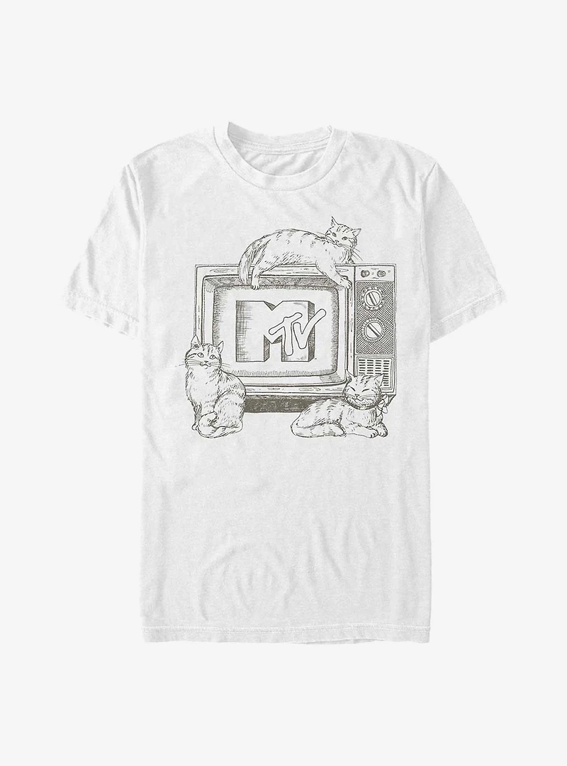 MTV Meow TV Logo T-Shirt