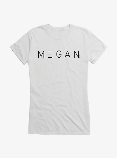 M3GAN Title Logo Girls T-Shirt