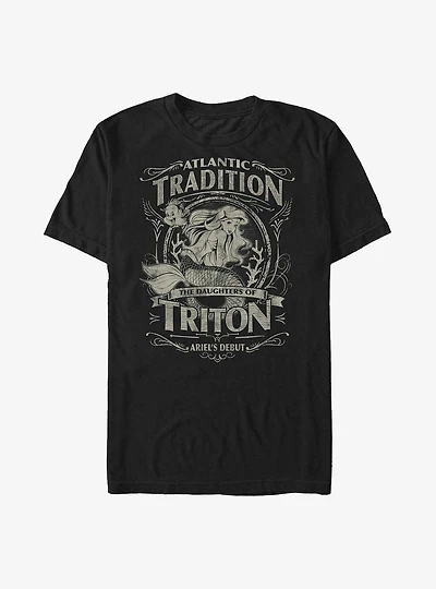 Disney The Little Mermaid Atlantic Tradition Ariel's Debut Poster T-Shirt