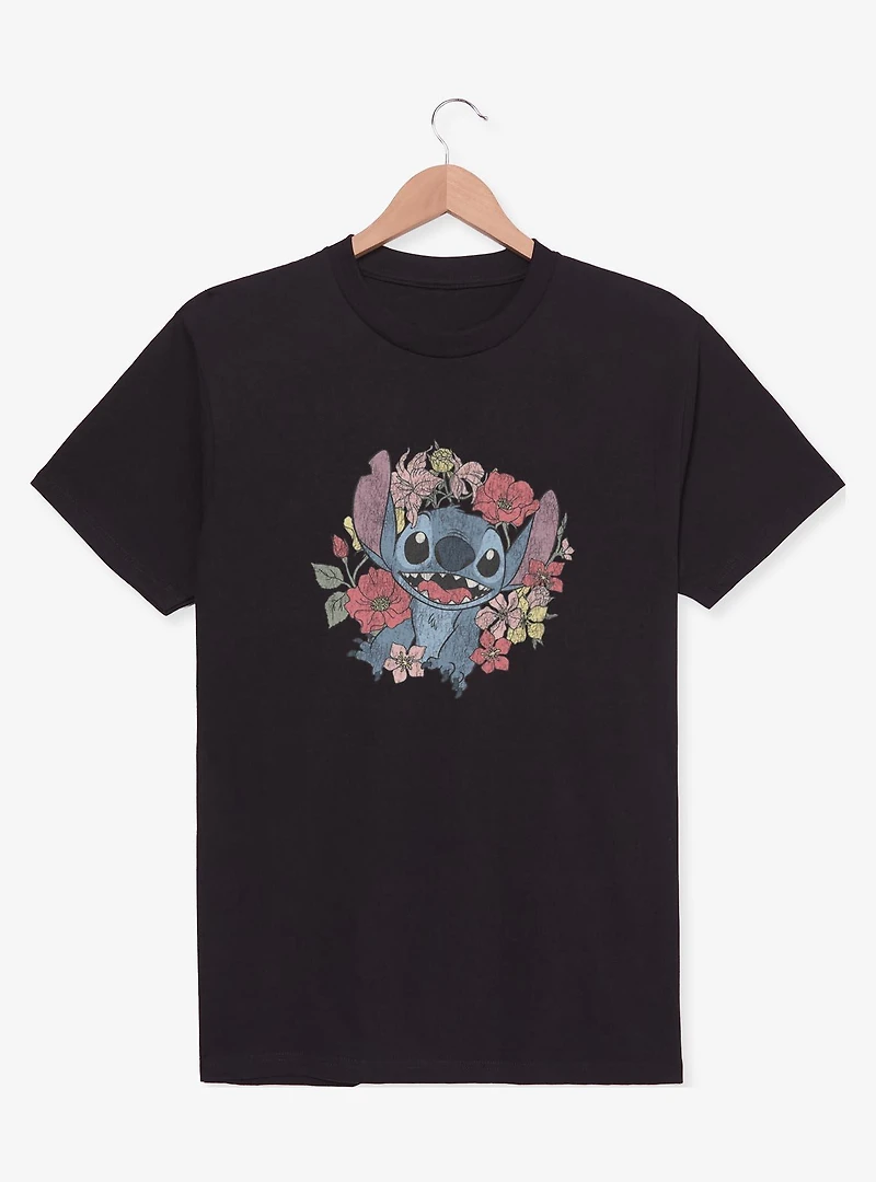 Disney Lilo & Stitch Floral T-Shirt
