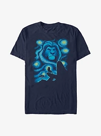 Disney The Lion King Starry Pridelands Mufasa and Simba T-Shirt