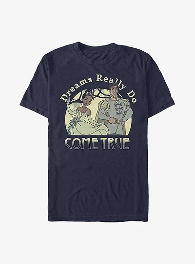 Disney the Princess and Frog Tiana Naveen Dreams Do Come True T-Shirt