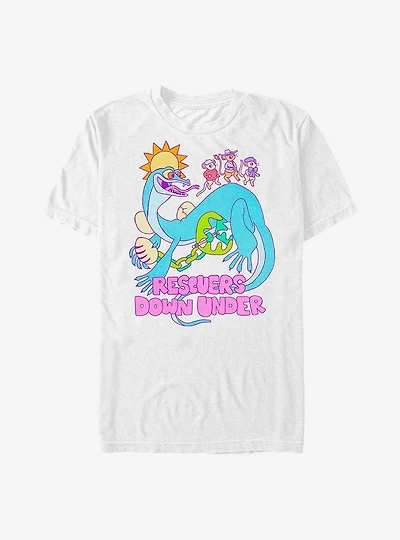 Disney The Rescuers Down Under Dinosaur Adventure T-Shirt