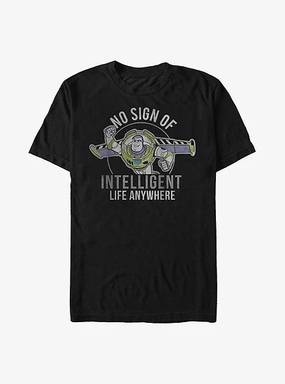Disney Pixar Toy Story Buzz Lightyear No Sign of Intelligent Life T-Shirt