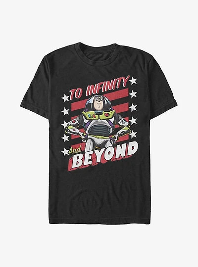 Disney Pixar Toy Story Buzz Lightyear Infinity Stars T-Shirt