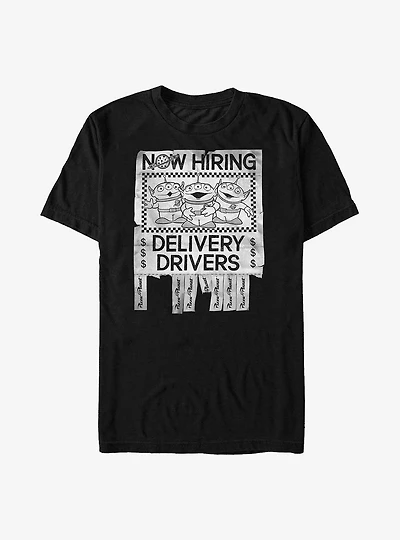 Disney Pixar Toy Story Now Hiring Delivery Drivers Sign T-Shirt