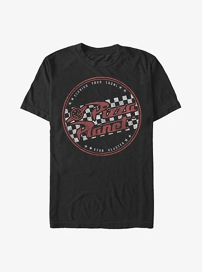 Disney Pixar Toy Story Pizza Planet Badge T-Shirt