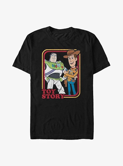 Disney Pixar Toy Story 4 Vintage Duo Buzz and Woody T-Shirt