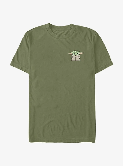 Star Wars The Mandalorian Grogu Chest Icon T-Shirt