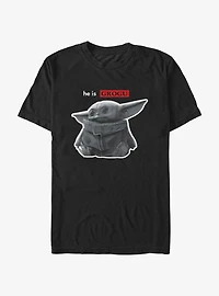 Star Wars The Mandalorian He Is Grogu T-Shirt