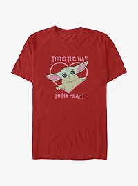Star Wars The Mandalorian Way To My Heart T-Shirt