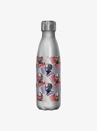 Marvel Ant-Man and the Wasp: Quantumania Ant-Man & Cassie Helmet Pattern Water Bottle