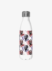 Marvel Ant-Man and the Wasp: Quantumania Ant-Man & Cassie Helmet Pattern Water Bottle